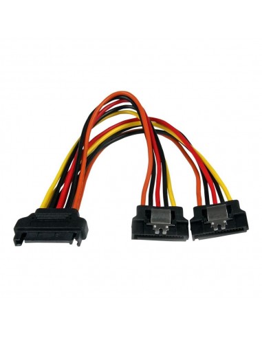 Cable divisor sata startech 0.15m - macho - hembra