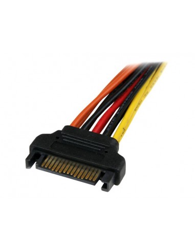 Cable divisor sata startech 0.15m - macho - hembra