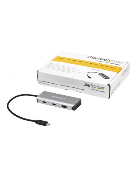 Hub startech hb31c2a2cb usb tipo c 4 en 1 Hub startech hb31c2a2cb usb tipo c 4 en 1