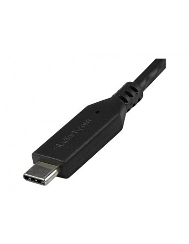 Cable usb tipo c a dp startech 1m - macho - macho - negro