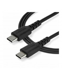 Cable usb tipo c startech 1m - macho - macho - negro