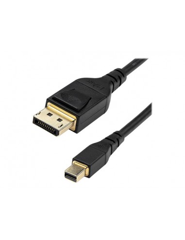 Cable mini dp a dp startech 1m - macho - macho - negro