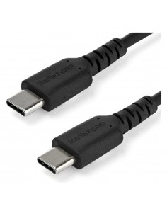 Cable usb tipo c startech 2m - macho - macho - negro