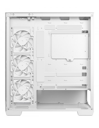 Caja ordenador gaming atx deepcool cg580v2 cristal templado blanca