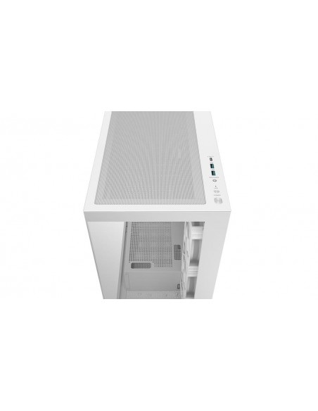 Caja ordenador gaming atx deepcool cg580v2 cristal templado blanca
