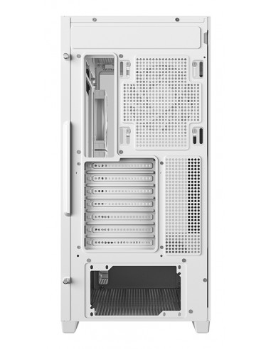 Caja ordenador gaming atx deepcool cg580v2 cristal templado blanca