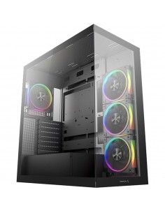 Caja ordenador gaming atx deepcool cg580v2 cristal templado negro