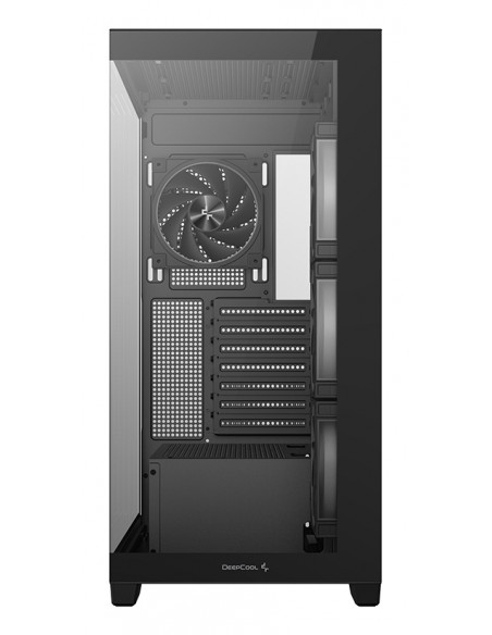 Caja ordenador gaming atx deepcool cg580v2 cristal templado negro