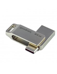 Memoria usb 3.2 - usb tipo c goodram 64b oda3 plata