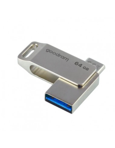 Memoria usb 3.2 - usb tipo c goodram 64b oda3 plata