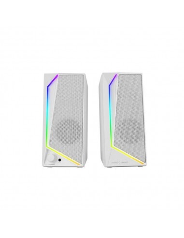 Altavoces mars gaming 2.0 ms72w white