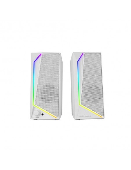 Altavoces mars gaming 2.0 ms72w white
