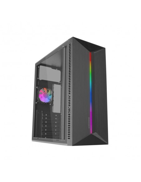 Caja ordenador mars gaming mcblaze atx argb cristal templado negra