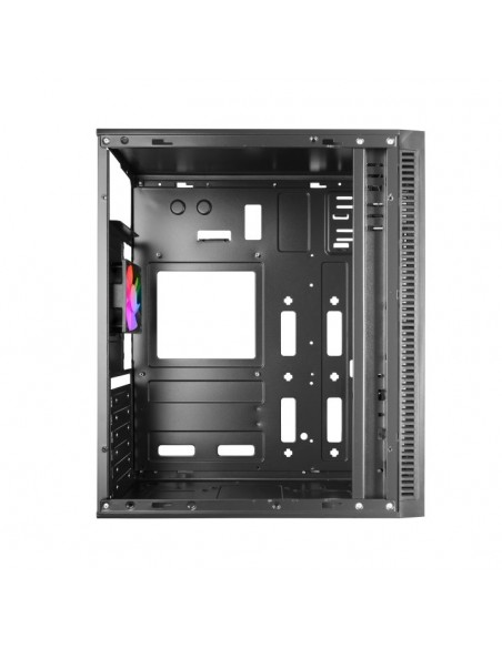 Caja ordenador mars gaming mcblaze atx argb cristal templado negra