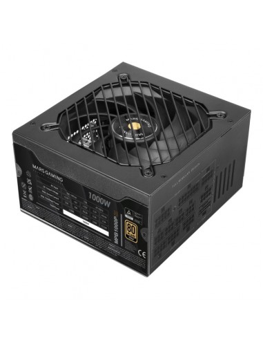 Fuente alimentacion mars gaming mpb1000psi atx 1000w negra