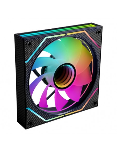 Ventilador mars gaming mf3dprox2r argb 2x 120mm negro Ventilador mars gaming mf3dprox2r argb 2x 120mm negro