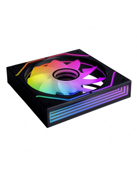 Ventilador mars gaming mf3dprox2r argb 2x 120mm negro Ventilador mars gaming mf3dprox2r argb 2x 120mm negro