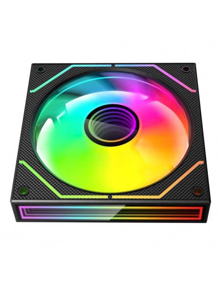 Ventilador mars gaming mf3dprox2r argb 2x 120mm negro Ventilador mars gaming mf3dprox2r argb 2x 120mm negro