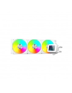 Kit refrigeracion liquida mars gaming mlvision360w argb 3x 120mm blanco