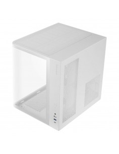 Caja ordenador mars gaming mccurv atx frgb cristal templado blanco