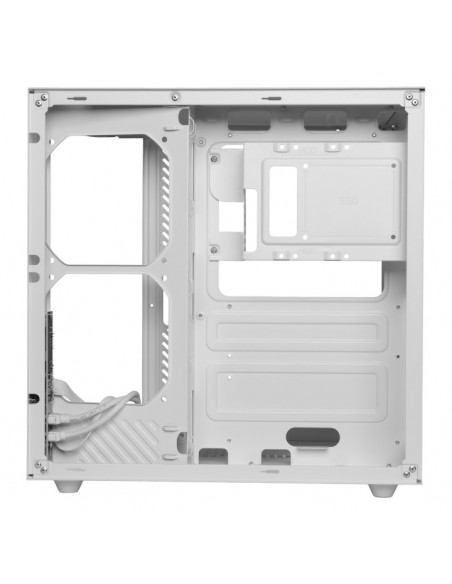 Caja ordenador mars gaming mccurv atx frgb cristal templado blanco Caja ordenador mars gaming mccurv atx frgb cristal templado blanco