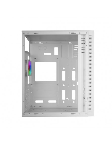 Caja ordenador mars gaming mcblaze atx frgb cristal templado blanca Caja ordenador mars gaming mcblaze atx frgb cristal templado blanca