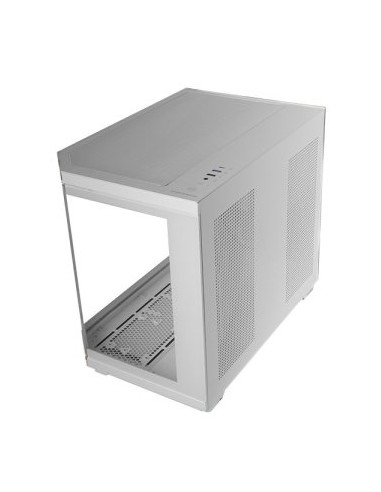 Caja ordenador mars gaming mc3tcoremw matx cristal templado blanca