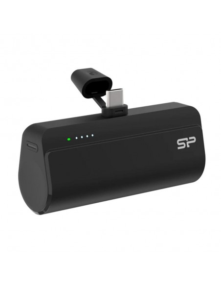 Powerbank silicon power qd50 5000mah usb tipo c negro
