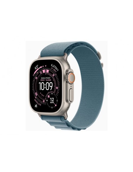 Smartwatch apple watch ultra 3 gps + cellular 49mm natural titanium case blue alpine loop - m Smartwatch apple watch ultra 3 gps + cellular 49mm natural titanium case blue alpine loop - m