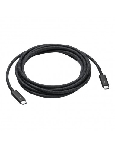 Cable usb tipo c apple 3m - macho - macho - negro
