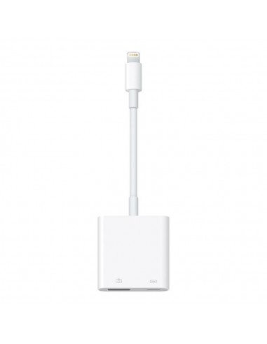Adaptador lightning a usb tipo a - lightning apple macho - hembra