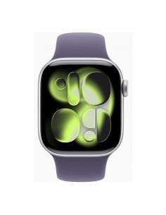 Smartwatch apple watch series 11&nbsp;gps + cellular 42mm silver alluminium case purple mist sport loop m - l