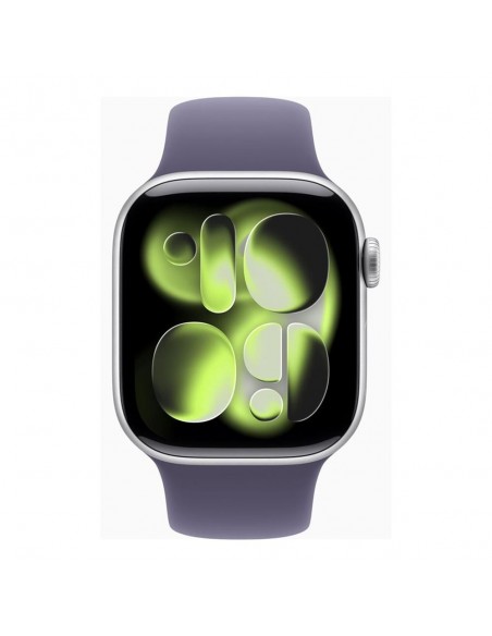 Smartwatch apple watch series 11&nbsp;gps + cellular 42mm silver alluminium case purple mist sport loop m - l