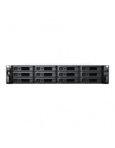 Servidor nas synology rs2423+ 8gb 12 bahias 2u rack gigabit ethernet