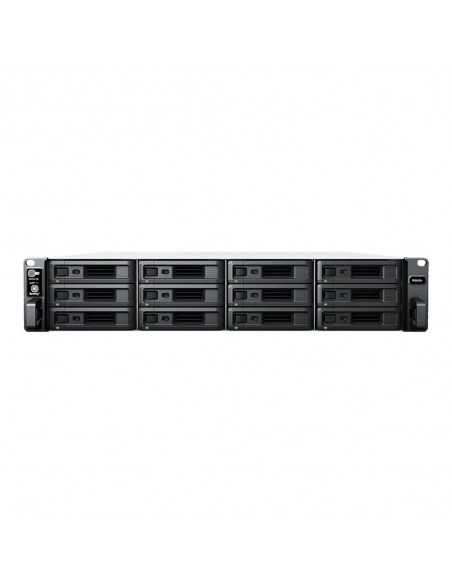 Servidor nas synology rs2423+ 8gb 12 bahias 2u rack gigabit ethernet