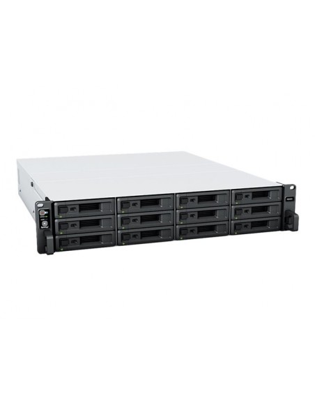 Servidor nas synology rs2423+ 8gb 12 bahias 2u rack gigabit ethernet