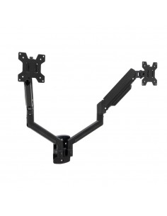 Soporte mesa tooq vesa hasta 34 pulgadas 100x100mm brazo doble max 10kg - brazo