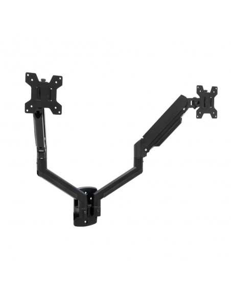 Soporte mesa tooq vesa hasta 34 pulgadas 100x100mm brazo doble max 10kg - brazo