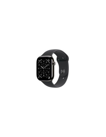 Smartwatch apple watch s11 gps + cellular 46mm natural slate case black sport band s - m Smartwatch apple watch s11 gps + cellular 46mm natural slate case black sport band s - m