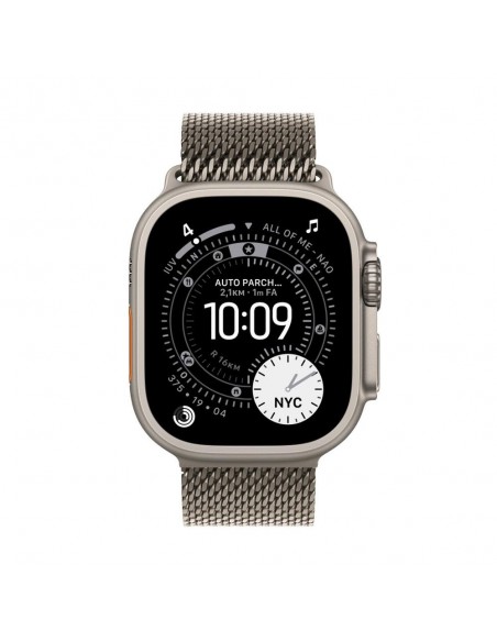 Smartwatch apple watch ultra 3&nbsp;gps + cellular&nbsp;49mm&nbsp;natural titanium case natural titanium milanese loop - l