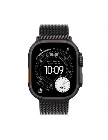 Smartwatch apple watch ultra 3 gps + cellular 49mm black titanium case black titanium milanese loop - m