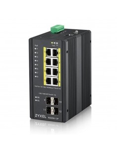 Switch 12 puertos industrial zyxel rgs200 - 12p - zz0101f
