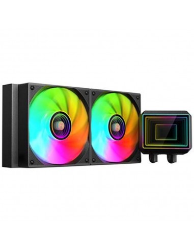 Kit refrigeracion liquida mars gaming ml - two240 argb 2x120mm negro