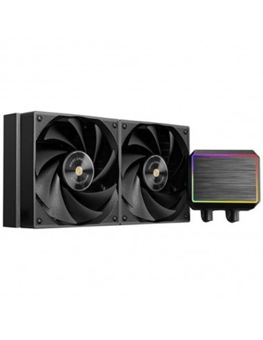 Kit refrigeracion liquida mars gaming mlproii240 frgb 2x120mm negro