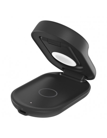 Base de carga belkin wiz037kq ultracharge negro magnetico plegable qi2 25w movil reloj auriculares Base de carga belkin wiz037kq ultracharge negro magnetico plegable qi2 25w movil reloj auriculares