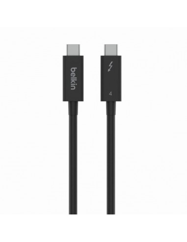 Cable usb tipo c belkin 2m - macho - macho - negro