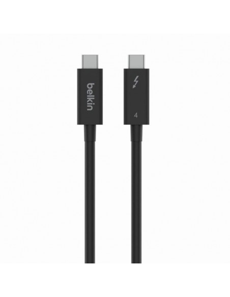 Cable usb tipo c belkin 2m - macho - macho - negro