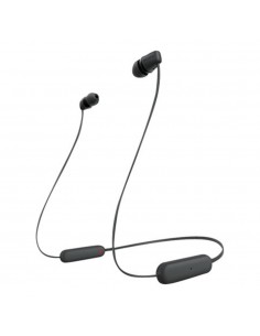 Auriculares sony wi - c100 inalambrico negro