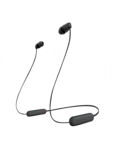 Auriculares sony wi - c100 inalambrico negro