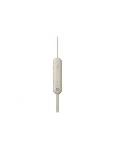 Auriculares sony wi - c100 inalambrico beige